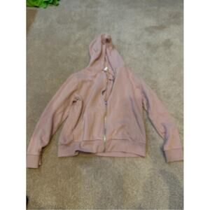 Women's Tan H&M Full Zip Hoodie Size Small